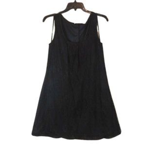 Charlotte Russe Black Lacy Tank Top Balloon Bottom Dress in size M